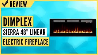 DIMPLEX Sierra 48quot Linear Electric Fireplace SIL48 Review [upl. by Llyrad]