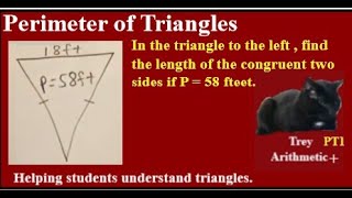 Perimeter of Triangles TAPT1 [upl. by Egag913]