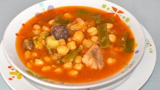 Ciurons cuinats  Potaje de garbanzos  Recetas Mallorquinas [upl. by Yrahcaz118]