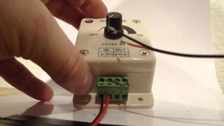 How to Install a Dimmer for LED Strip Lighting [upl. by Vivia]