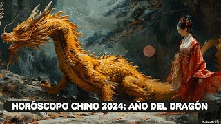 Horóscopo Chino 2024 Año del Dragón Predicciones y Rituales para la Buena Suerte [upl. by Frerichs55]