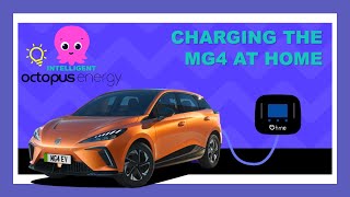 Home charging the MG4 with Intelligent Octopus Go  Ohme Charger Settings [upl. by Yehs]