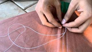 How to Tie Kite Knots with Jagdish  पतंग में धागा कैसे डाले [upl. by Klenk]