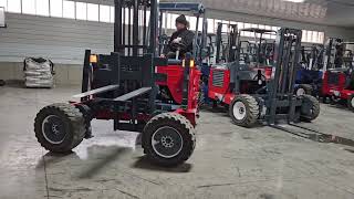 2012 Moffett M554 4Way Truck Mounted Forklift For Sale stk L190038 [upl. by Ahsiruam]