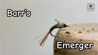 Barrs Emerger  Fly Tying Tutorial  Best Emerger Pattern [upl. by Netsriik]