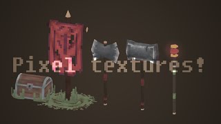 PigArt  BLENDER Low Poly Pixel models [upl. by Esilehc]