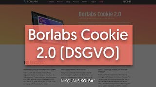 DSGVO Plugin  Borlabs Cookie 2 0  Review amp Tutorial DEHD [upl. by Mont]