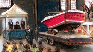 Boston bombing jury sees boat where Tsarnaev hid [upl. by Eahsel]