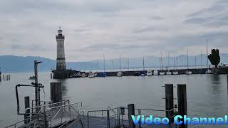 Bodensee  Bodensee Hafen  Lindau Insel Innenstadt Zentrum [upl. by Ettenoj]