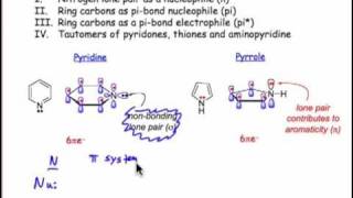 Heterocyclic Chemistry Lec 2 [upl. by Ardnuas]