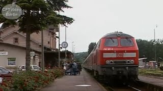 Die Odenwaldbahn Gestern und Heute [upl. by Kered638]