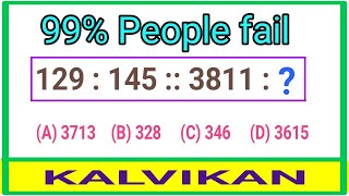 Analogy Reasoning Tricks in Tamil  Olympiad Reasoning Question  Quantitative Aptitude [upl. by Nobel]