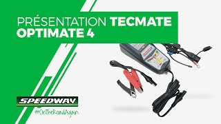 Tecmate Optimate 4  Le meilleur chargeur de batterie moto intelligent [upl. by Lonier]