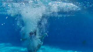 Jumping In The Pool With Underwater Camera summerfun [upl. by Shaefer417]