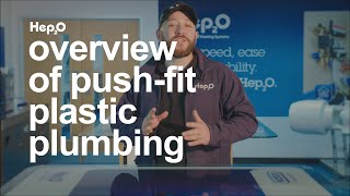 Overview of the Hep2O push fit plumbing system [upl. by Raffaello]