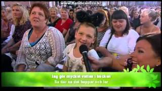 Ola  Idas sommarvisa Live  Lotta pa Liseberg 2011 [upl. by Haziza]