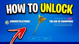 How to get the OG FNCS Pickaxe in Fortnite WORKING 2024 [upl. by Centeno]