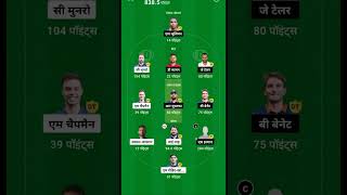 DW 🆚 CTSA dream dream11team trending [upl. by Anagnos]