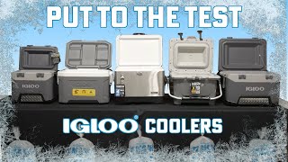 Top 5 Igloo Coolers 5 Days of Ice Retention Put To The Test  Right Tool for the Job [upl. by Hamer]