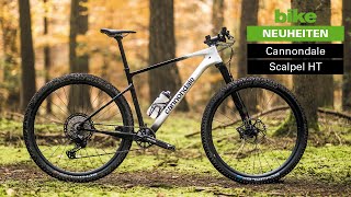 Cannondale Scalpel HT Das flachste RaceHardtail aller Zeiten im BIKE NeuheitenCheck [upl. by Ellery241]