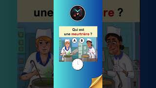 Énigme  Qui est une meurtrière  enigmes devinettes mystere quiz cassetete genie [upl. by Sicular]