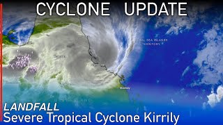 Severe Tropical Cyclone Kirrily Makes a Destructive Category 3 Landfall Just North of Townsville [upl. by Ivo]