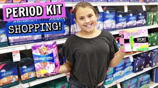 Teen Period Kit Shopping With MOM [upl. by Manvell183]