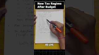 DAY 21  NEW TAX REGIME AFTER BUDGET [upl. by Dawson37]