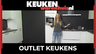 Keuken Outlet amp Outlet Keukens Inspiratie Voorbeelden en uitleg door Keukenwarenhuisnl [upl. by Eedebez884]