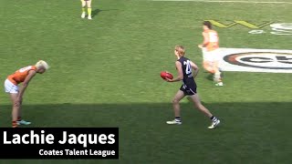 Lachie Jaques  Talent League Round 6 [upl. by Karab]