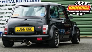 B18 VTEC mini at Knockhill Racing Circuit [upl. by Mcspadden]