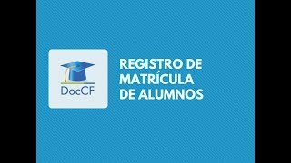 Software para la gestión de matrículas escolares [upl. by Enilraep934]