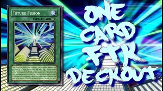 Banned Combos 10 One Card FTK  Future Fusion Deckout preerratas [upl. by Nadabus]