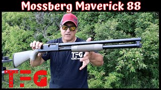 Mossberg Maverick 88 Review  Best Budget Shotgun [upl. by Nosnarb]