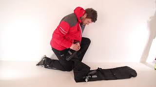 Accezzi Corvara Vario Ski Bag  Full Product Presentation amp Demonstration [upl. by Oetomit]