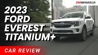 2023 Ford Everest Titanium 4x2 Review  ZigwheelsPh [upl. by Tteltrab]