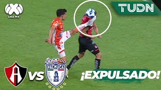 ¡Ponchito se pasó de rudo y a la regadera  Atlas 20 Pachuca  Liga Mx AP2024  J7  TUDN [upl. by Resaec826]