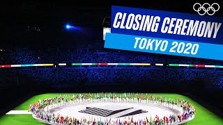 The Tokyo 2020 closing ceremony  Full replay [upl. by Oisor]