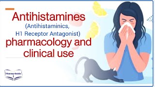 Antihistaminics ll Antihistamines ll H1 Receptor Antagonist pharmacology and clinical uses [upl. by Trudie]