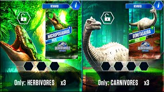 REWARD UNLOCKED MICROPOSAURUS VS BONITASAURA LEVEL 40  JURASSIC WORLD THE GAME [upl. by Ardnekahs755]