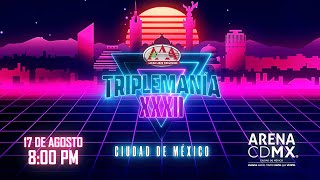 CARTEL COMPLETO de TRIPLEMANÍA XXXII CDMX  Lucha Libre AAA [upl. by Geiger]