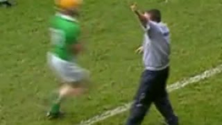 Davy Fitz gets hit [upl. by Fay]