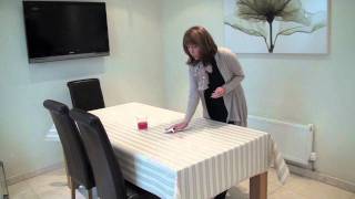 How to Measure a Table for Wipe Easy Tablecloths amp Oilcloths [upl. by Dannica]