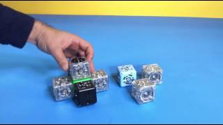 Cubelets Robot xplrr [upl. by Atnicaj]