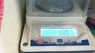 Calibration of Electronic balance [upl. by Sada]