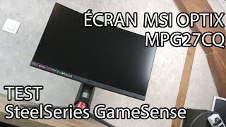 MSI OPTIX MPG27CQ  ENFIN DU RGB UTILE [upl. by Ssidnac]