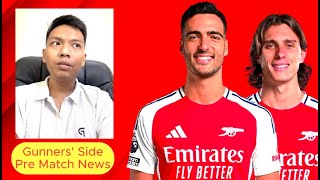 Gunners Side I PSG နဲ့ပွဲမတိုင်ခင်မှာ ဂန်းနားတို့ရလိုက်တဲ့ သတင်းလက်ဆောင် [upl. by Bar]