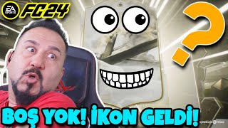 BOŞ YOK İKON GELDİ ama ODAYI TERKETTİM   EA FC 24 PAKET AÇILIMI [upl. by Hynda]