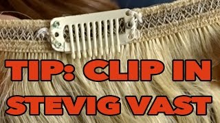 Gouden Tip Clip in hair extensions stevig vast tutorial [upl. by Sjoberg]