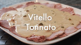 Vitel Toné o Vitello Tonnato  Recetas de Cocina ✅ [upl. by Sema]